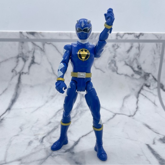 Hasbro | Toys | Power Rangers Blue Dino Ranger 6 Action Figure 220 ...